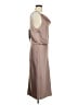 Halston Solid Brown Cocktail Dress Size 8 - photo 4