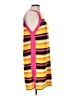 BCBGeneration Stripes Yellow Casual Dress Size L - photo 4