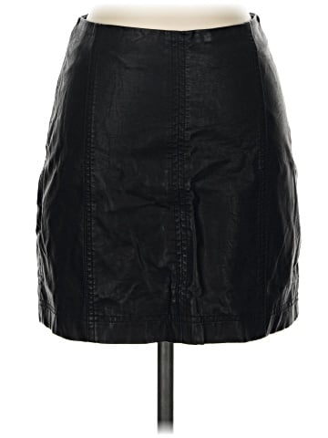 Free People Faux Leather Skirt (view 1)