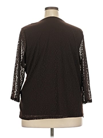 Jones New York Signature 3/4 Sleeve Blouse (view 2)