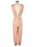 Silence and Noise Solid Tan Jumpsuit Size M - photo 2