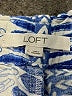 Ann Taylor LOFT Print Blue Shorts Size L - photo 3