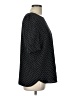Ann Taylor LOFT Polka Dots Black 3/4 Sleeve Top Size L - photo 4
