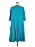 Roaman's Solid Teal Casual Dress Size 22 - 24 - photo 2