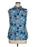 Knapp Studio Blue Sleeveless Blouse Size XL - photo 1