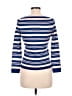 J.Crew 100% Merino Stripes Blue Wool Sweater Size M - photo 2