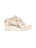 Naturalizer 100% Leather Metallic Silver Sneakers Size 8 (wide) - photo 1