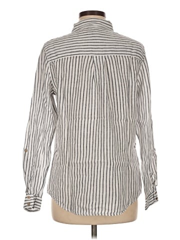 Tahari Long Sleeve Button-Down Shirt (view 2)