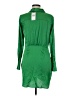MNG 100% Polyester Green Casual Dress Size 6 - photo 2