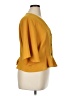 Boohoo 100% Polyester Yellow Short Sleeve Blouse Size 16 - photo 4