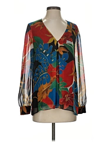 Alice + Olivia Long Sleeve Blouse (view 1)