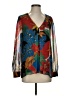 Alice + Olivia 100% Polyester Teal Long Sleeve Blouse Size S - photo 1