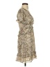 Fab'rik 100% Polyester Paisley Tan Cocktail Dress Size S - photo 4