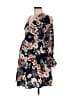 Queen B 100% Polyester Blue Casual Dress Size 10 - photo 1