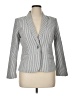 Calvin Klein Stripes Gray Blazer Size 14 - photo 1