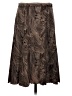 Max Studio Paisley Brown Casual Skirt Size S - photo 2