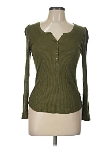 Venus Long Sleeve Henley (view 1)