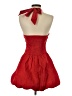 Sim & Sam Solid Red Cocktail Dress Size S - photo 2