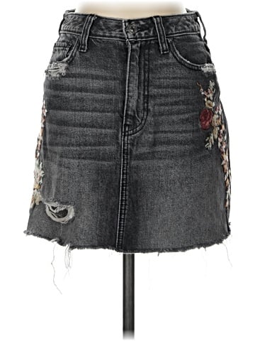 Abercrombie & Fitch Denim Skirt (view 1)