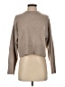 Bershka Solid Tan Turtleneck Sweater Size S - photo 1