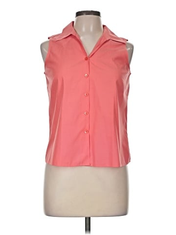 Talbots Sleeveless Button-Down Shirt (view 1)