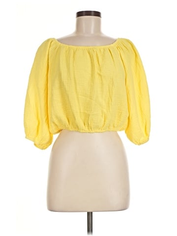 Bobi 3/4 Sleeve Blouse (view 1)