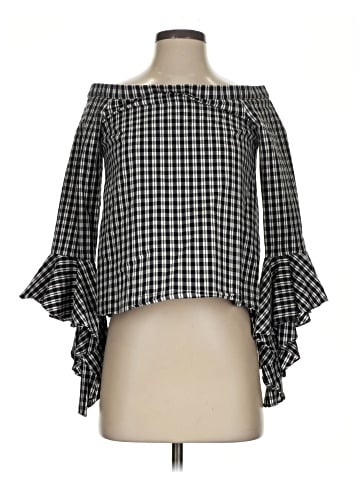 1.State 3/4 Sleeve Blouse (view 1)