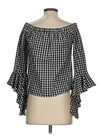 1.State 3/4 Sleeve Blouse (view 2)