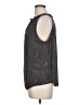 Ann Taylor 100% Polyester Black Sleeveless Blouse Size L (petite) - photo 5
