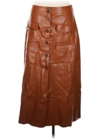 Mare Mare X Anthropologie Faux Leather Skirt (view 1)