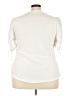 Kim & Cami Ivory Short Sleeve Top Size 2X - photo 2