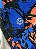 Lululemon Athletica Floral Graphic Blue Athletic Shorts Size 4 - photo 3