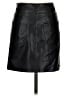 MNG 100% Polyester Black Faux Leather Skirt Size XS - photo 2