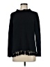 J. McLaughlin 100% Cotton Black Turtleneck Sweater Size M - photo 1