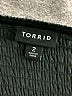 Torrid Black Long Sleeve Blouse Size 2X Plus (2) - photo 7
