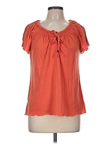 New York Laundry Short Sleeve Blouse (view 1)
