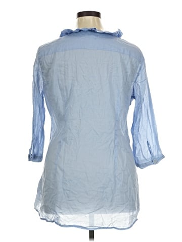 New York & Company 3/4 Sleeve Blouse (view 2)