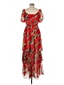 Miss Selfridge Red Cocktail Dress Size 8 - photo 2