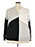 INC International Concepts Color Block Gray Pullover Sweater Size XXL - photo 1