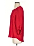 Mine 100% Polyester Red 3/4 Sleeve Blouse Size S - photo 5
