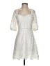 Lucy Paris 100% Polyester Ivory Cocktail Dress Size S - photo 1