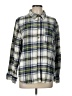 Love Tree Plaid Green Long Sleeve Button-Down Shirt Size L - photo 1
