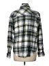 Love Tree Plaid Green Long Sleeve Button-Down Shirt Size L - photo 2