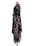 Lulus 100% Polyester Paisley Black Casual Dress Size L - photo 5