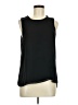 Naked Zebra 100% Polyester Black Sleeveless Blouse Size M - photo 1