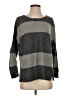 Lauren Jeans Co. Stripes Gray Pullover Sweater Size S - photo 1