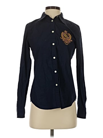 Lauren Jeans Co. Long Sleeve Blouse (view 1)