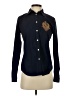 Lauren Jeans Co. 100% Polyester Blue Long Sleeve Blouse Size S - photo 1
