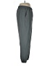 Nike 100% Polyester Gray Track Pants Size L - photo 4