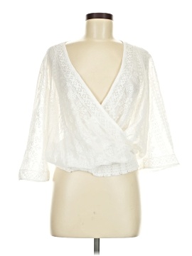 Midnight Velvet 3/4 Sleeve Blouse